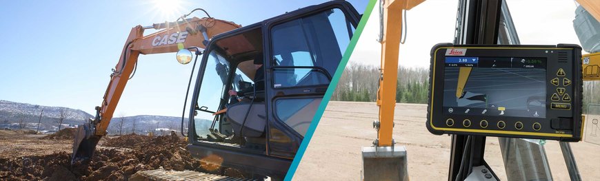 CASE Introduces OEM-Fit SiteControl Machine Control Solutions for Excavators — Powered by Leica Geosystems